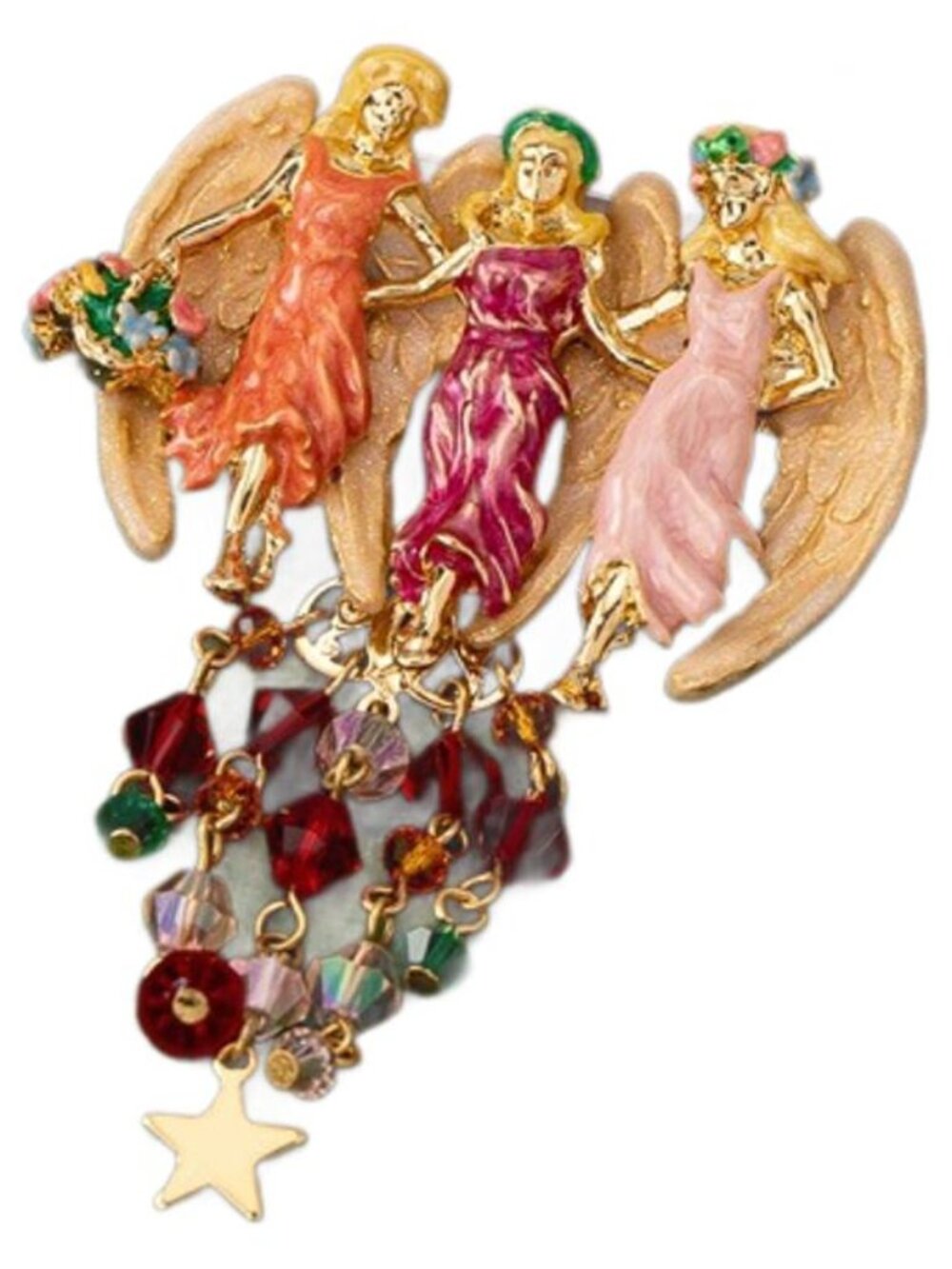 Alexis Bittar Enamel Fairy Collection Brooch